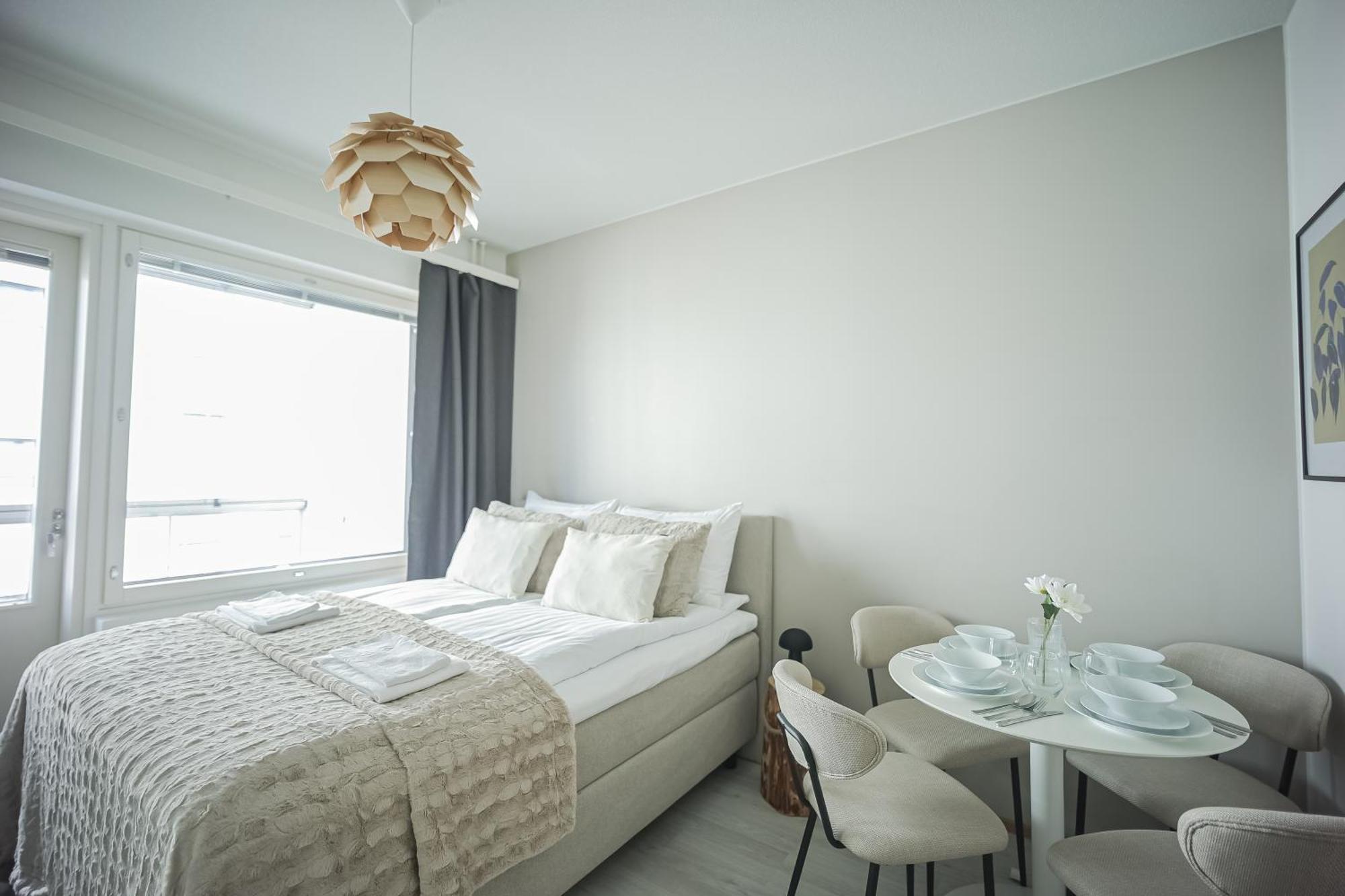 Aurora Apartments By Booklapland โรวานิเอมิ ภายนอก รูปภาพ