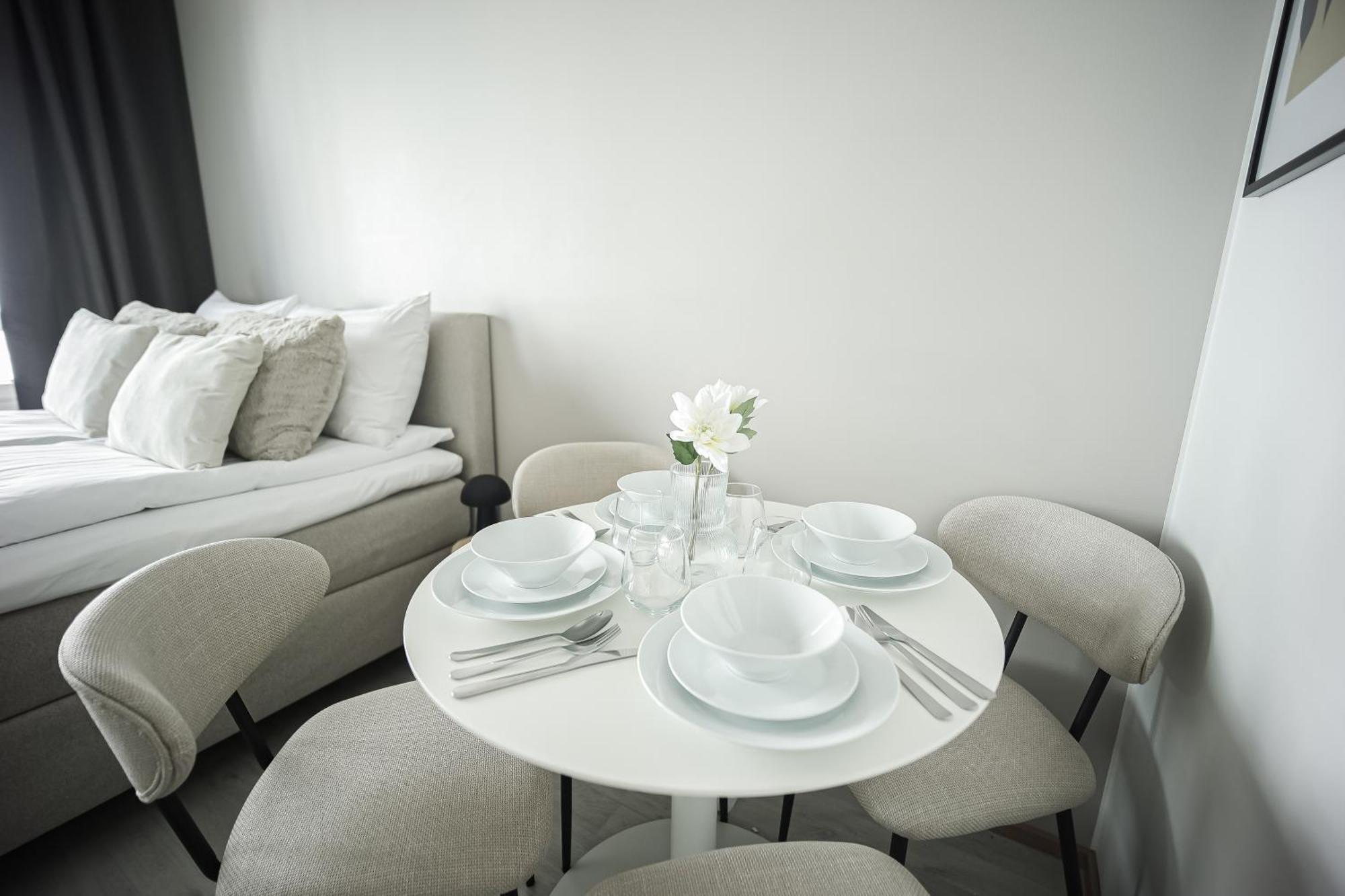 Aurora Apartments By Booklapland โรวานิเอมิ ภายนอก รูปภาพ