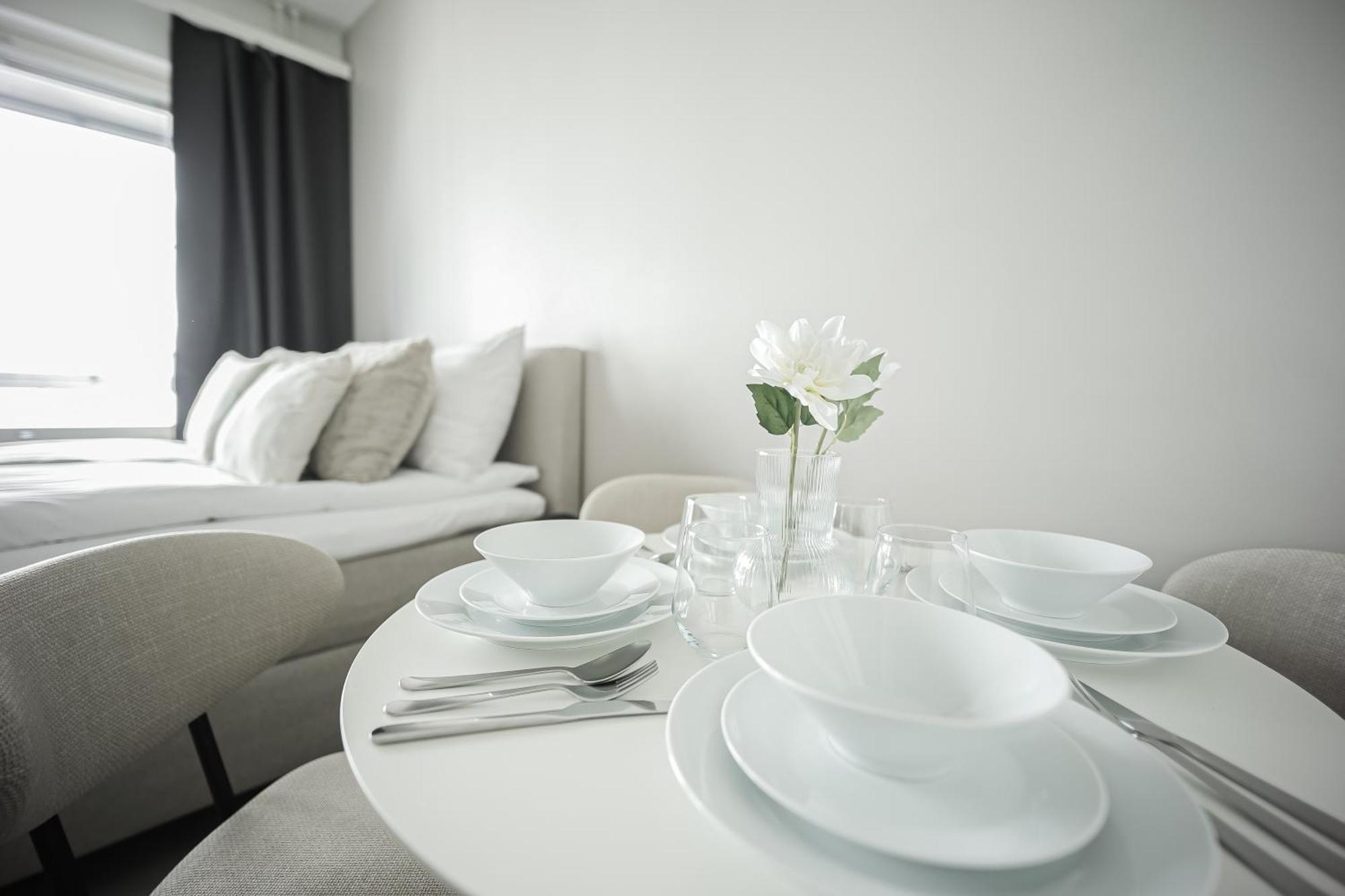 Aurora Apartments By Booklapland โรวานิเอมิ ภายนอก รูปภาพ