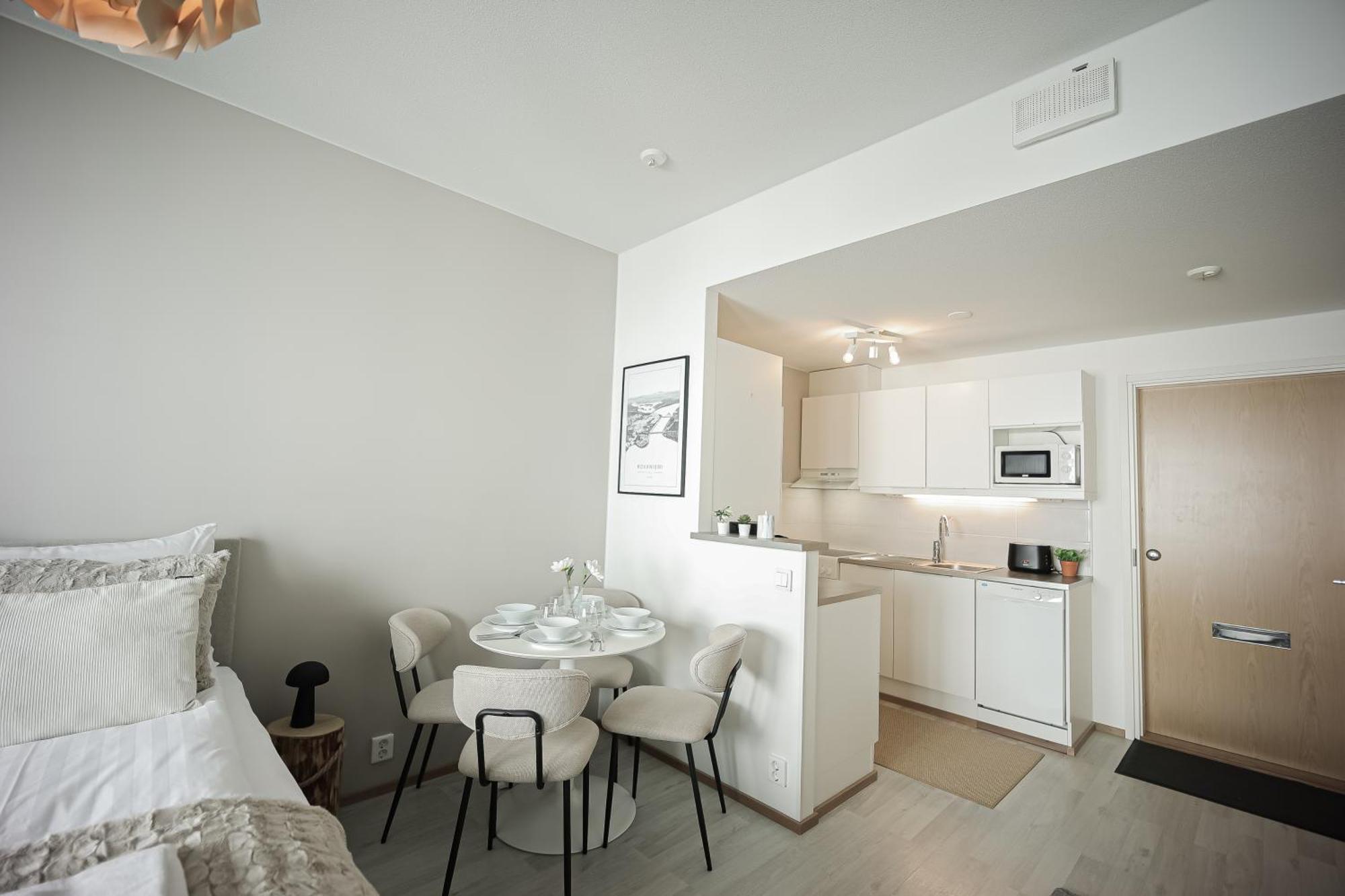 Aurora Apartments By Booklapland โรวานิเอมิ ภายนอก รูปภาพ